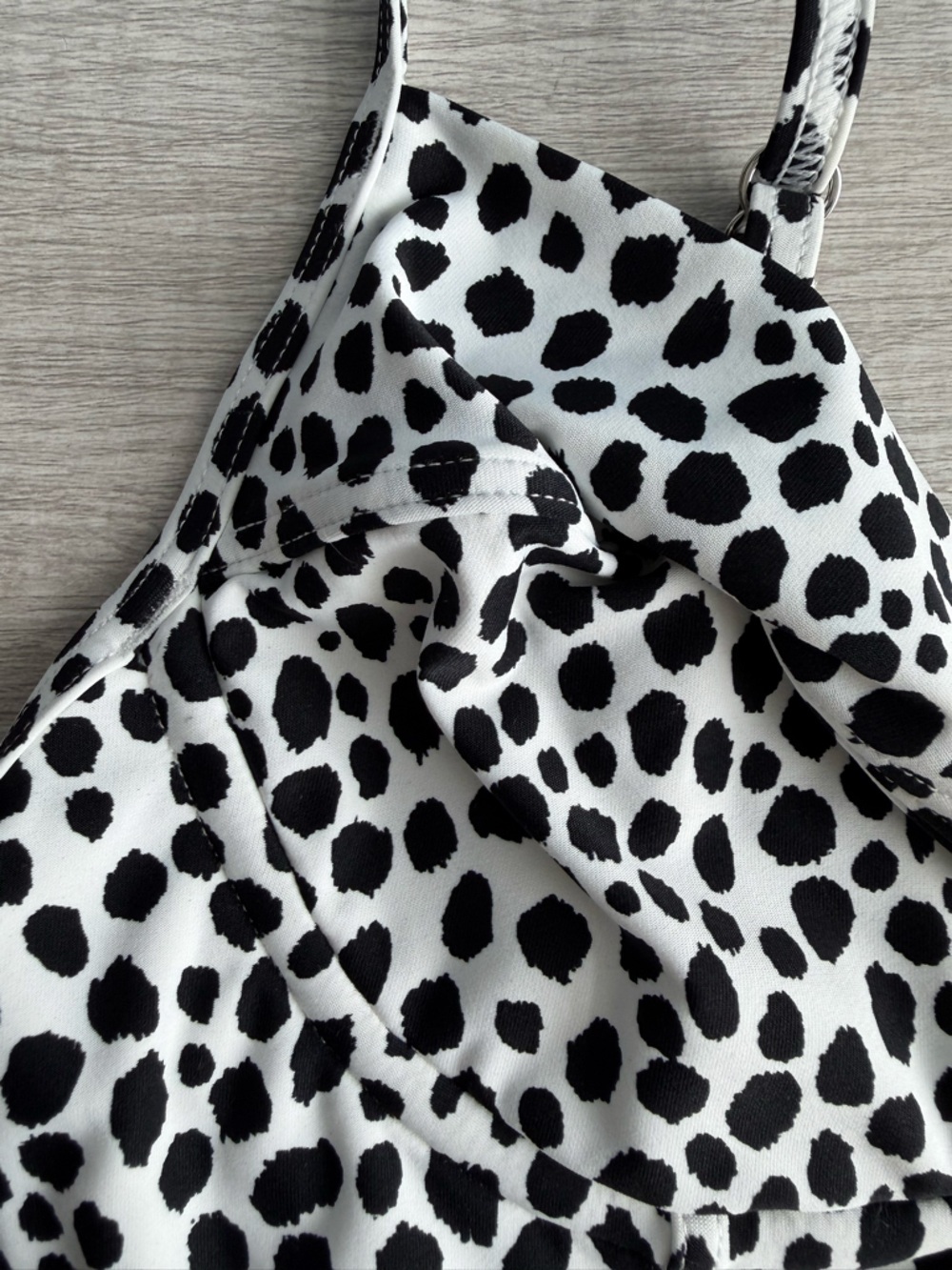 Michael Kors Women's Animal Printed Underwire Bikini Top Size Large - Picture 3 of 11